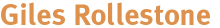 Giles Rollestone - Menu